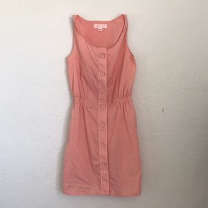 Red and White striped sleeveless dress